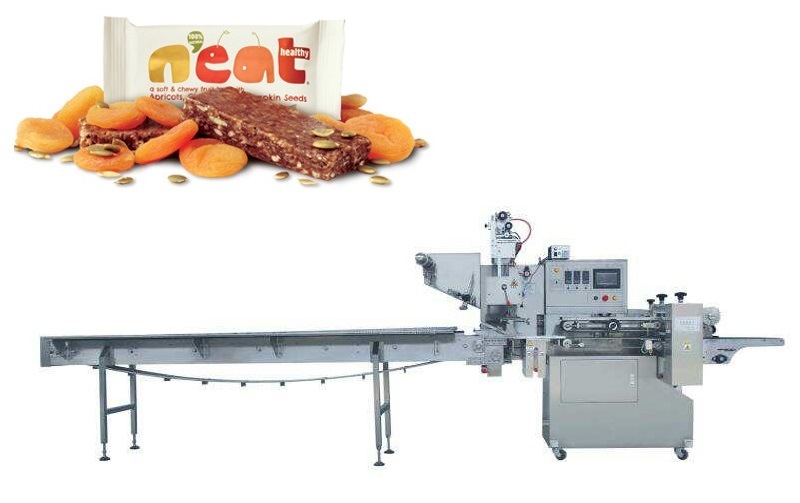 Industrial Snacks Food Packing Machine Chocolate Bar Candy Bar Wrapping Machine