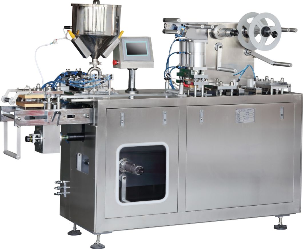 Dpp-150 avtomatski stroj za pakiranje v pretisne omote tekočega masla in medu