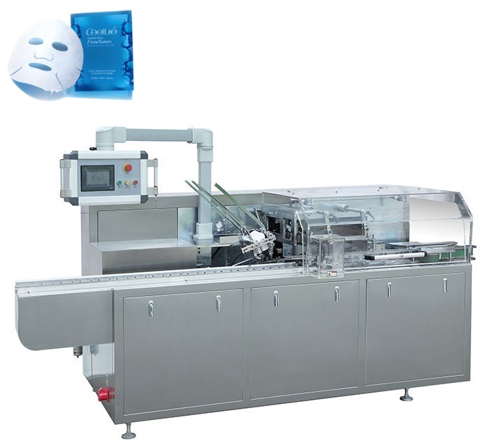 ʻOkiʻi maka maka me ka Tray Carton Box Packing Production Line, Facial Mask Cartoning Machine