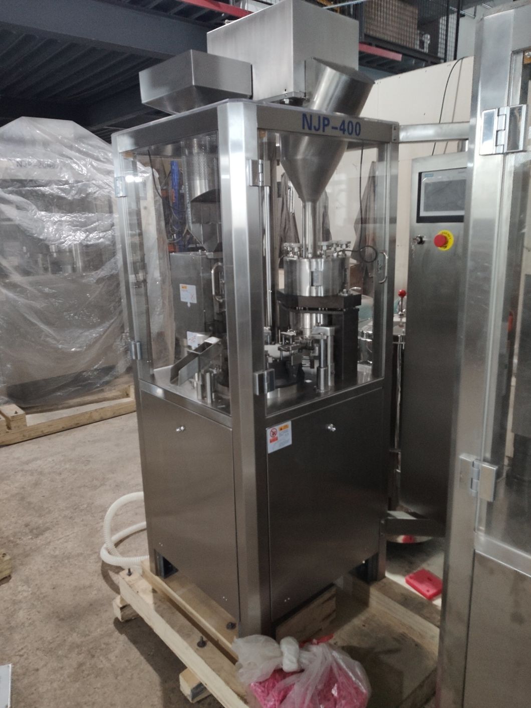 Máquina de enchimento automática de cápsulas de gelatina dura Njp-400