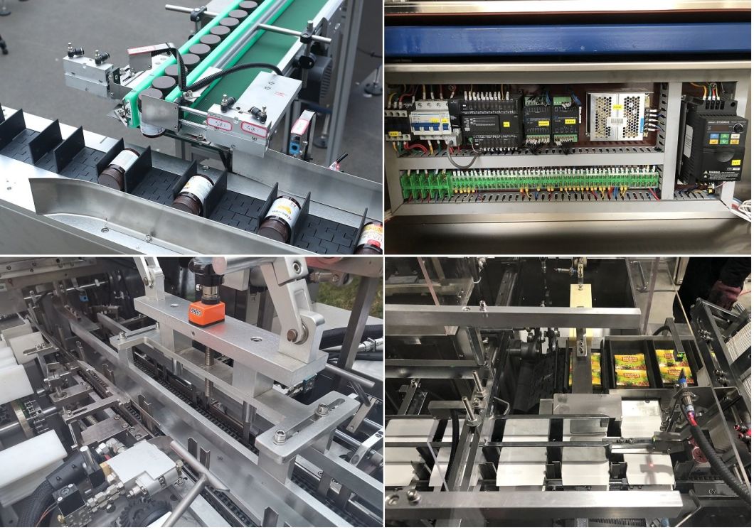 Syringe in Cardboard Trays Automatic Folding & Cartoning Machine