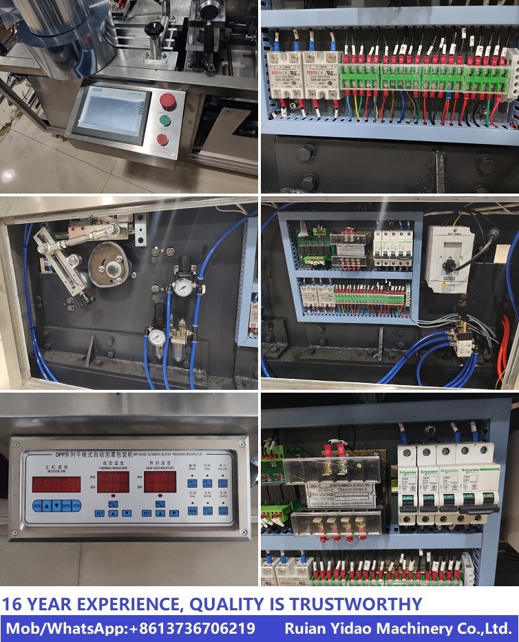 Dpp-150 Automatic Alu PVC Blister Machine for Tablet and Capsule/Alu Alu Pharmaceutical Packing Machine