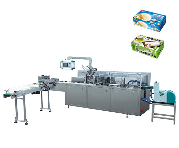 Plastic Packing Box Machine for Biscuit Cookie Bread